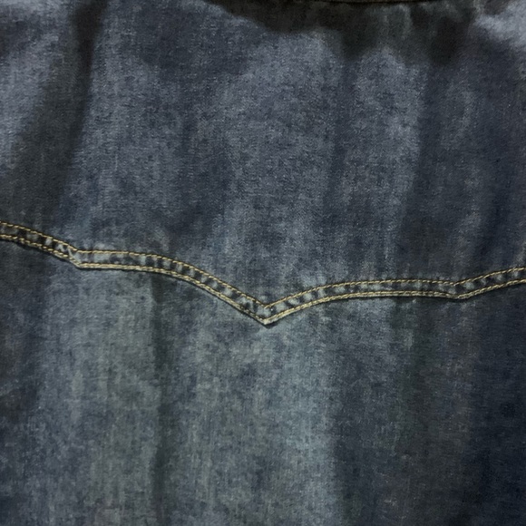 New Look Denim button down - Picture 3 of 6